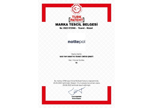 Nottepol | Trademark Registration Certificate