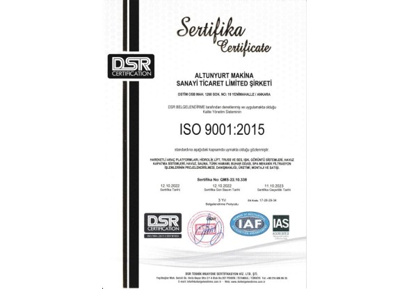 ISO 9001:2015